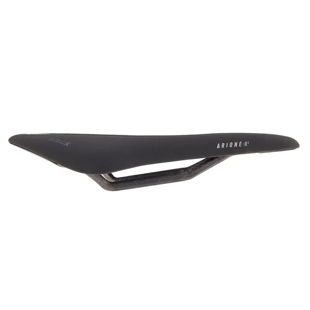Sedlo FIZIK ARIONE R1 OPEN LARGE Carbon Rails Black