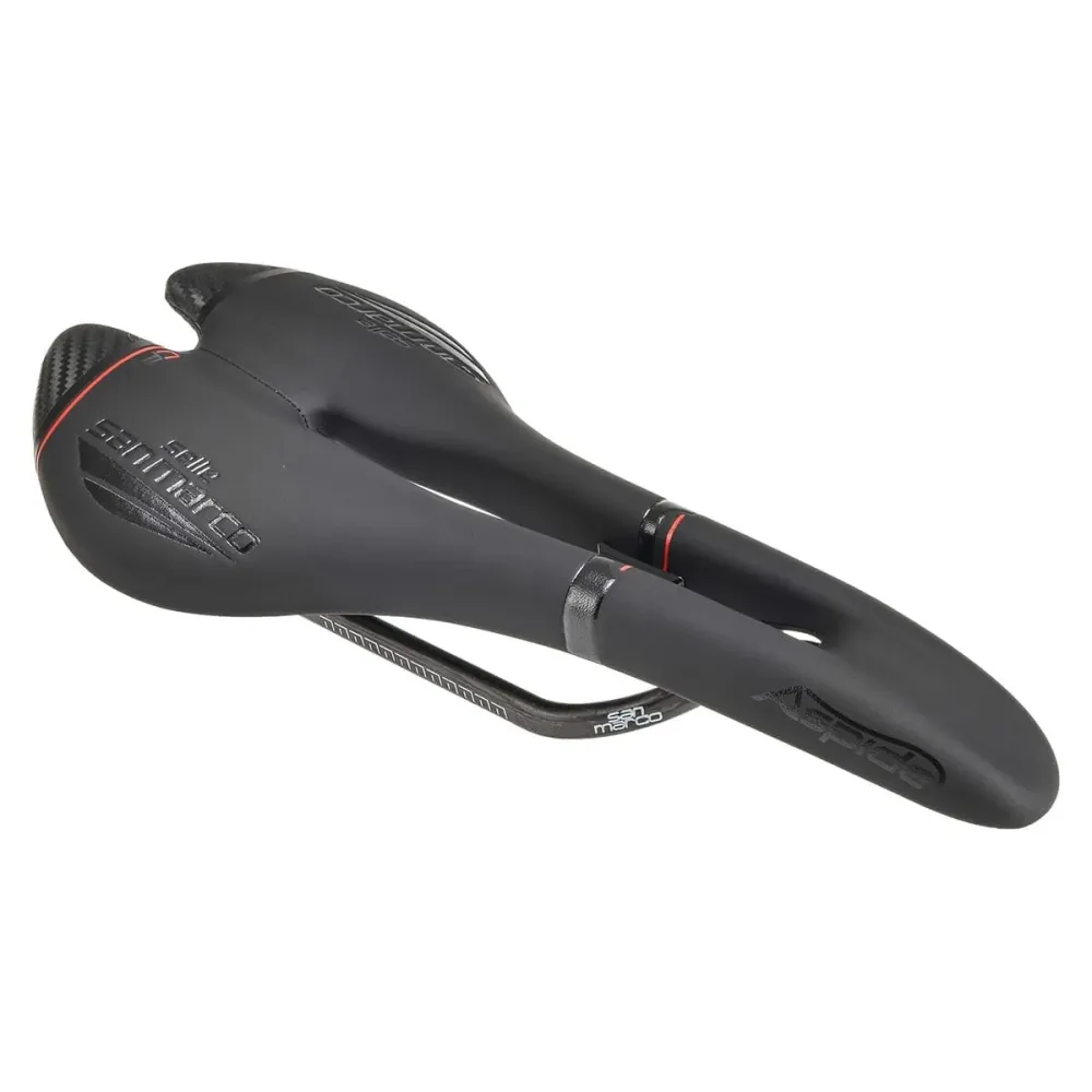 Sedlo SAN MARCO ASPIDE CARBON FX OPEN FIT NARROW Karbonové kolejnice