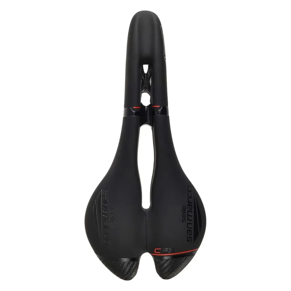Sedlo SAN MARCO ASPIDE CARBON FX OPEN FIT NARROW Karbonové kolejnice