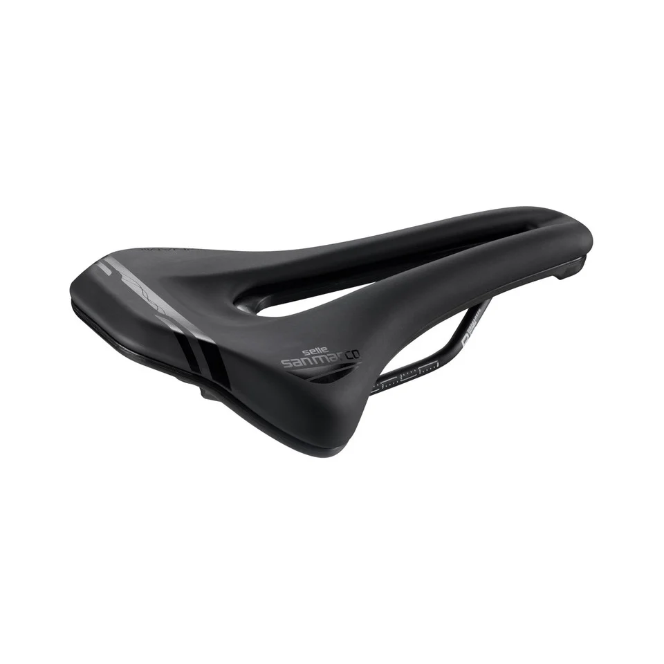 Sedlo SAN MARCO GROUND SHORT OPEN-FIT DYNAMIC 155 mm černé