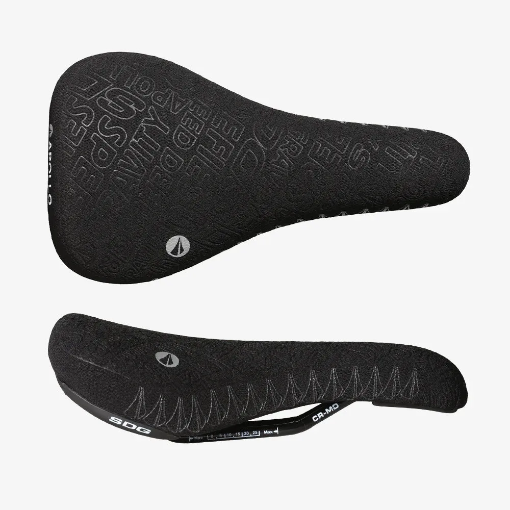 Sedlo SDG APOLLO RL Rails Cr-Mo Black
