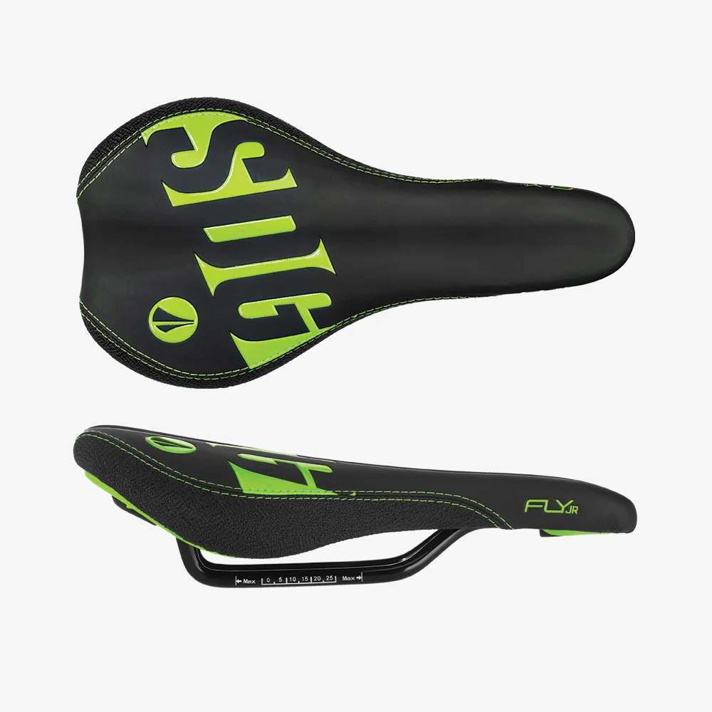 Sedlo SDG FLY Junior Black/Green