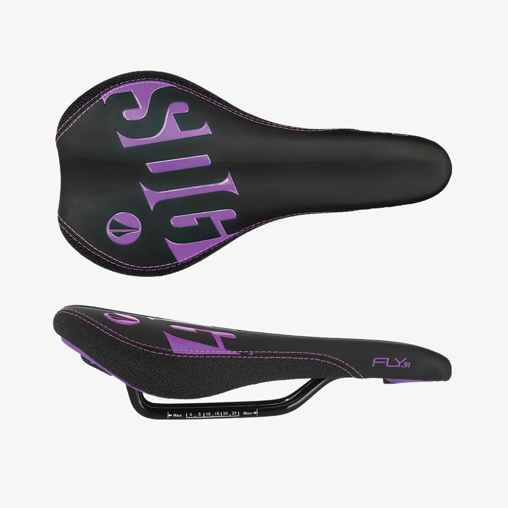 Sedlo SDG FLY Junior Black/Purple