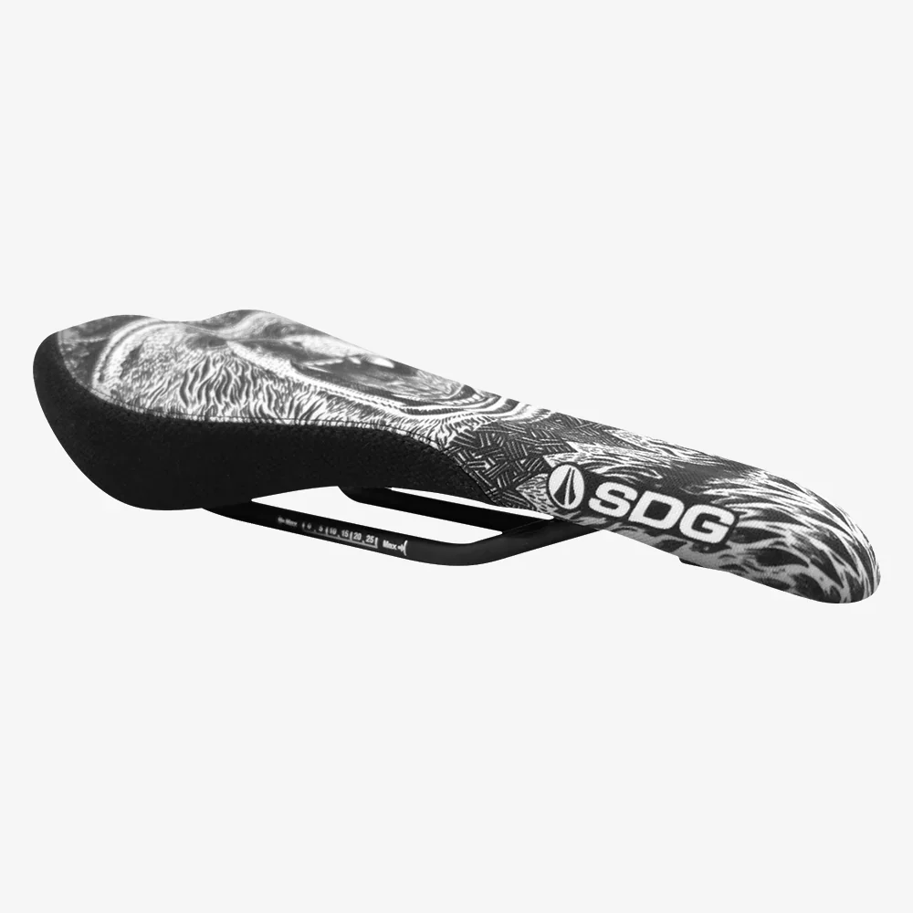 Sedlo SDG OSO RADAR MTN Rails Lux-Alloy Black/White