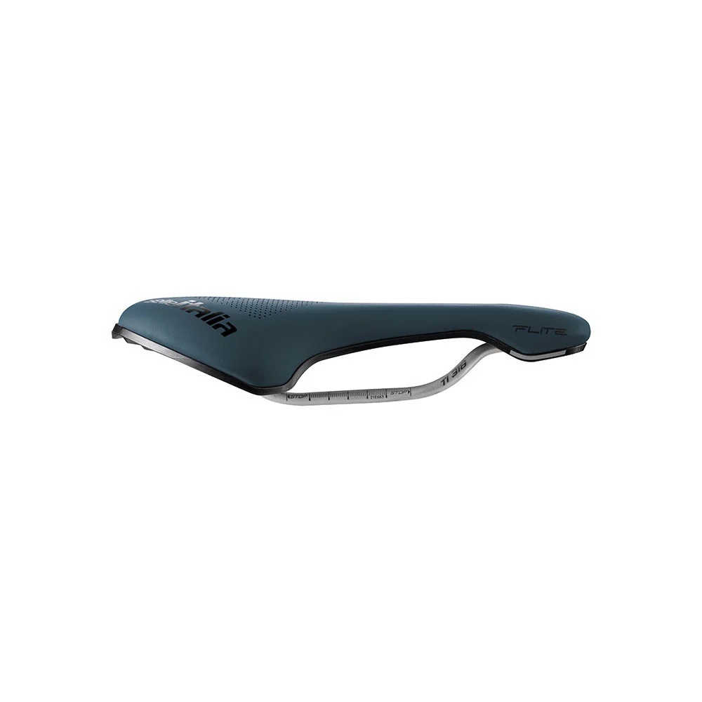 Sedlo SELLE ITALIA FLITE BOOST GRAVEL SUPERFLOW S Rails TI316 Blue