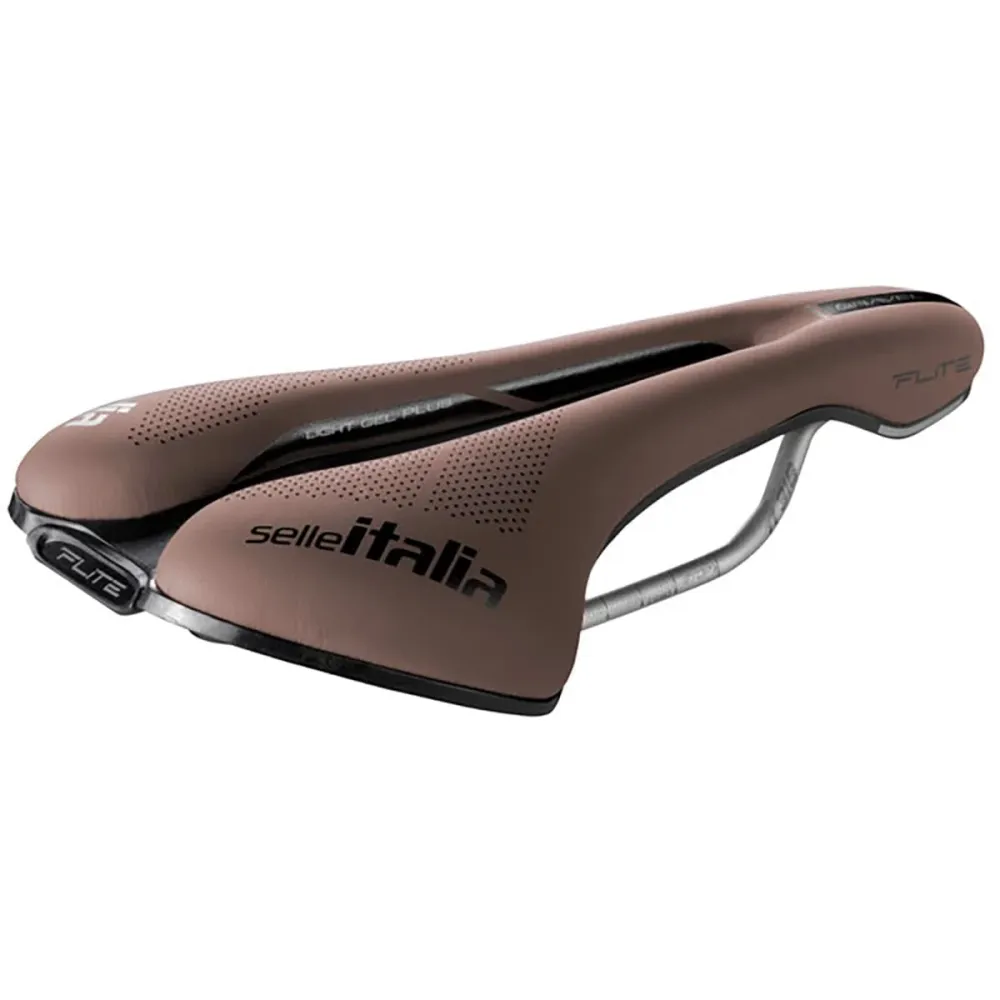 Sedlo SELLE ITALIA FLITE BOOST GRAVEL SUPERFLOW L3 Rails TI 316 Brown