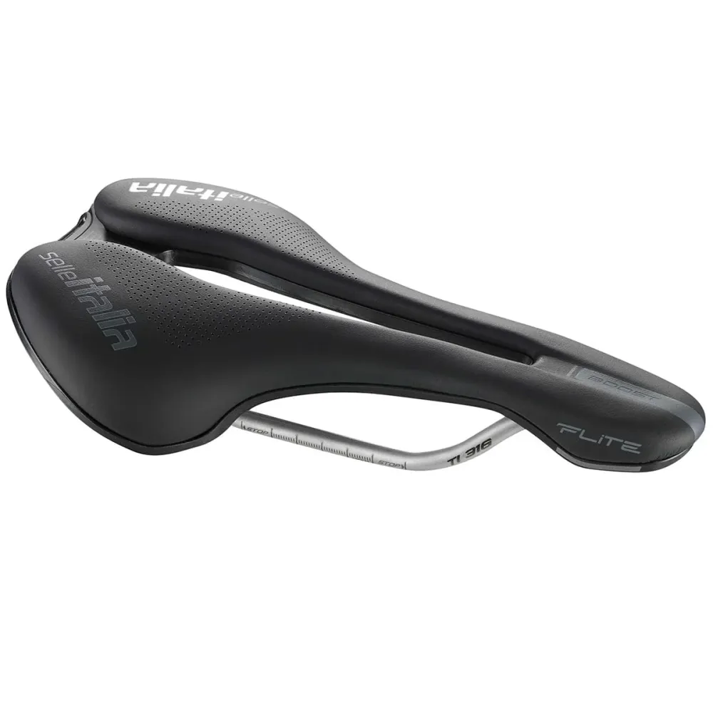 Sedlo SELLE ITALIA FLITE BOOST SUPERFLOW L Rails Ti316 Black