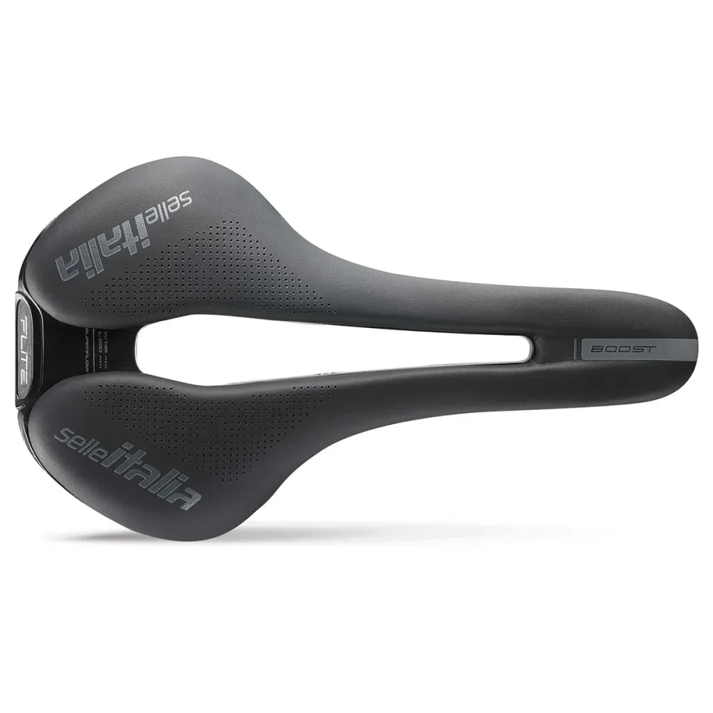 Sedlo SELLE ITALIA FLITE BOOST SUPERFLOW L Rails Ti316 Black