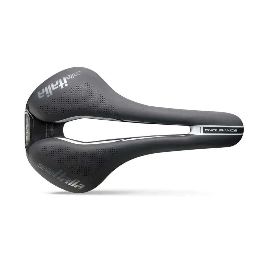 Sedlo SELLE ITALIA FLITE BOOST SUPERFLOW ENDURANCE L Rails Ti 316 Black