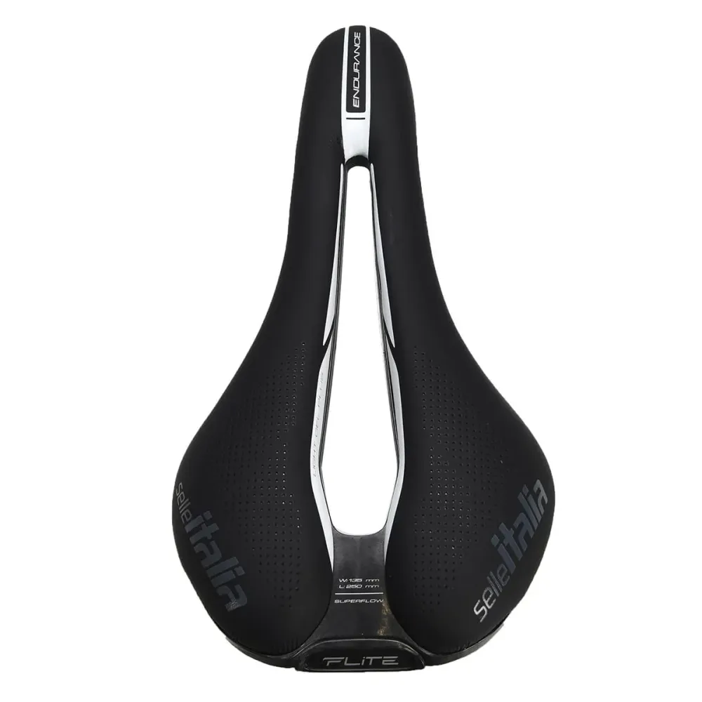 Sedlo SELLE ITALIA FLITE BOOST SUPERFLOW ENDURANCE S Kolejnice Ti 316 Black