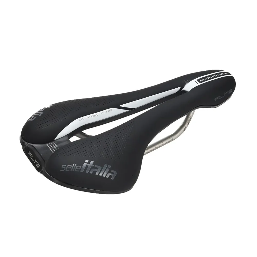Sedlo SELLE ITALIA FLITE BOOST SUPERFLOW ENDURANCE S Kolejnice Ti 316 Black