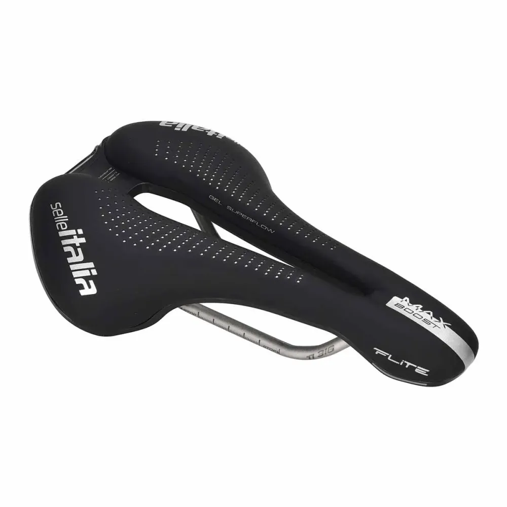 Sedlo SELLE ITALIA MAX FLITE BOOST GEL TI316 SUPERFLOW Kolejnice TI316