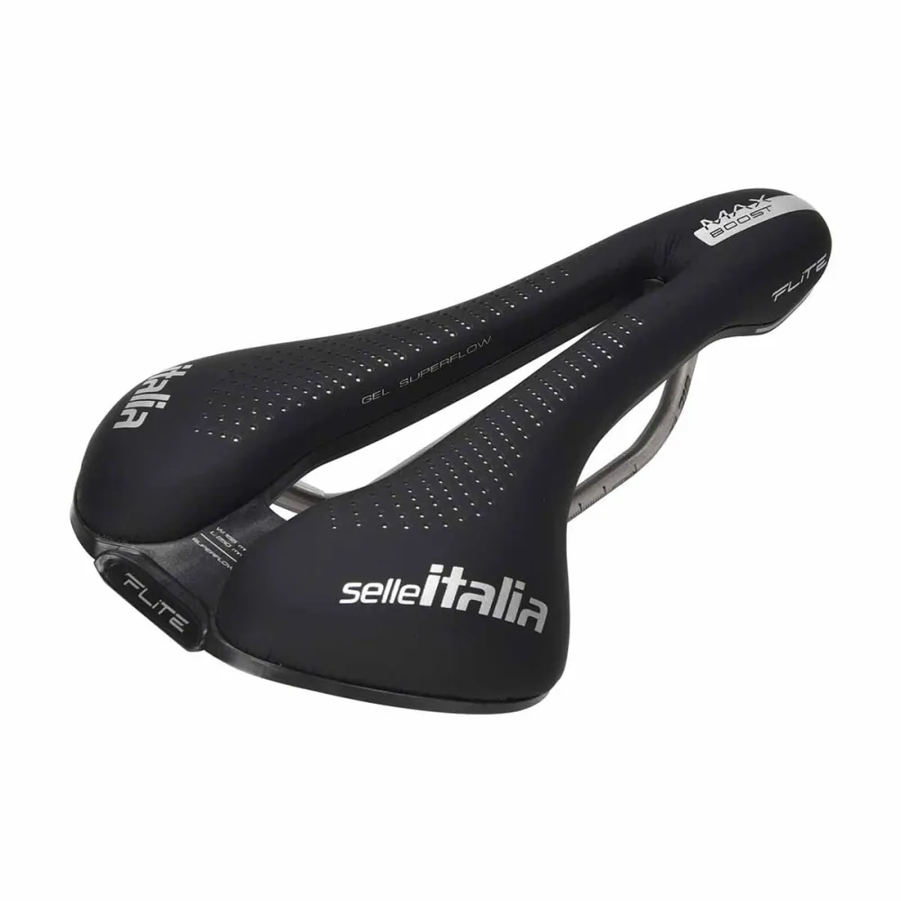 Sedlo SELLE ITALIA MAX FLITE BOOST GEL TI316 SUPERFLOW Kolejnice TI316