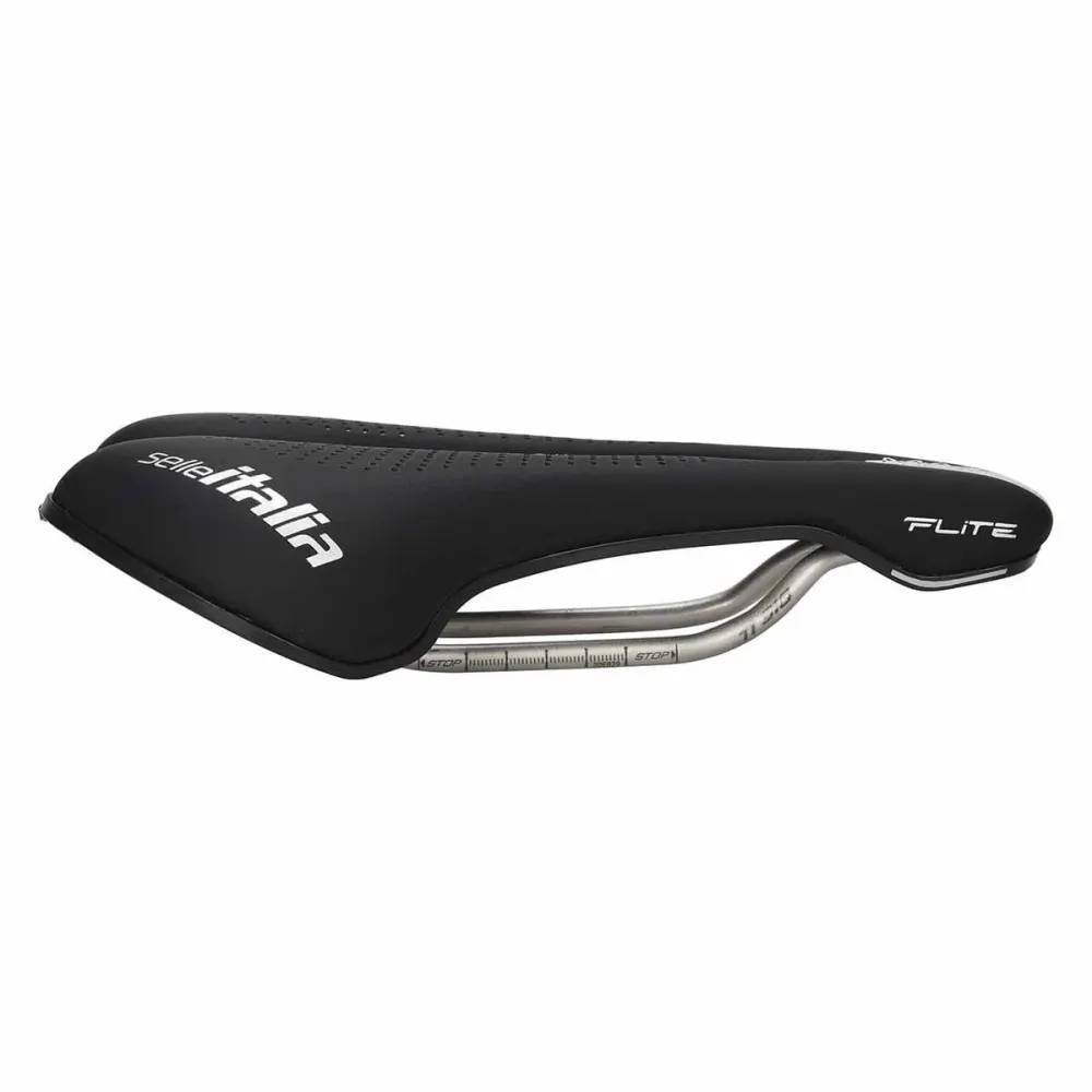 Sedlo SELLE ITALIA MAX FLITE BOOST GEL TI316 SUPERFLOW Kolejnice TI316