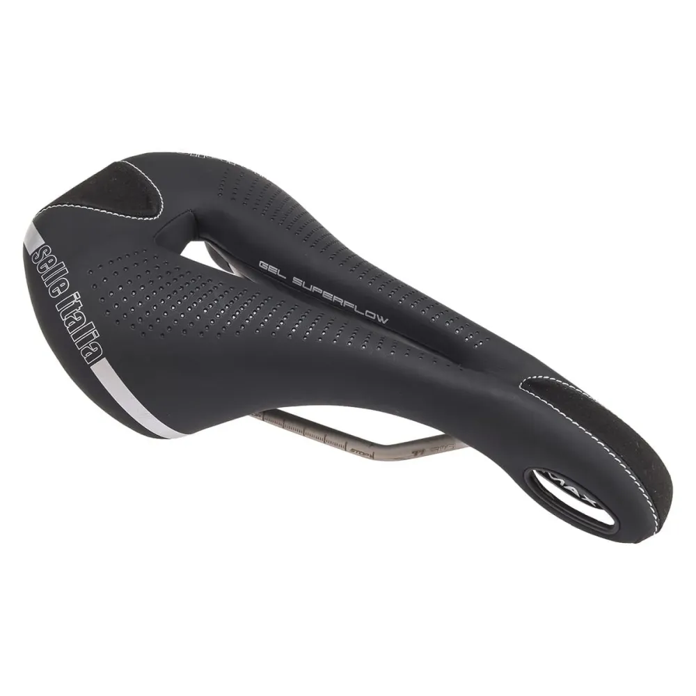 Sedlo SELLE ITALIA MAX FLITE GEL SUPERFLOW L Rails TI316