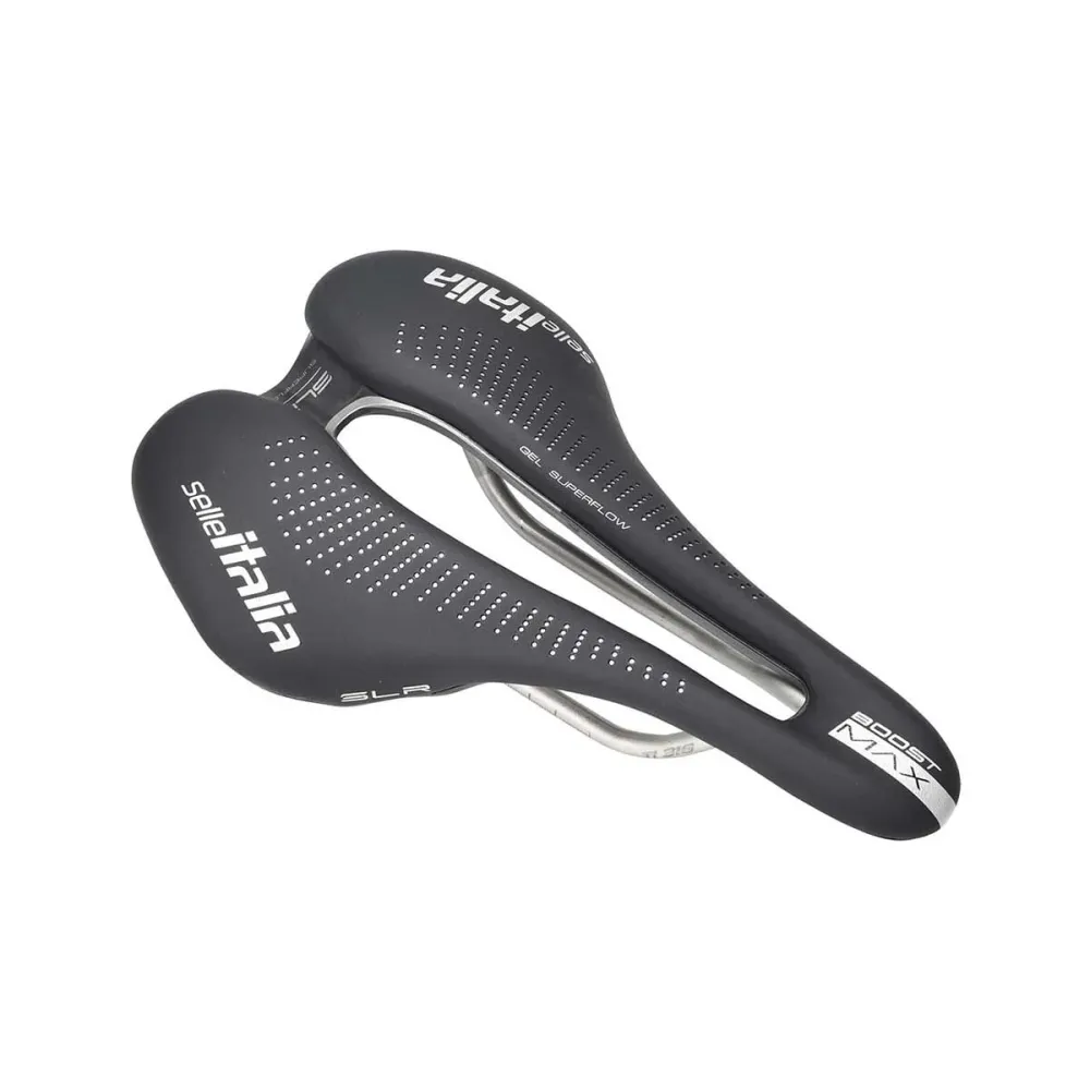 Sedlo SELLE ITALIA MAX SLR BOOST GEL SUPERFLOW L Rails TI316