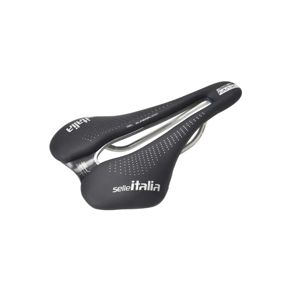 Sedlo SELLE ITALIA MAX SLR BOOST GEL SUPERFLOW L Rails TI316