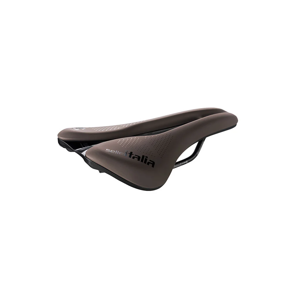 Sedlo SELLE ITALIA NOVUS BOOST EVO GRAVEL SUPERFLOW TM L Rails Manganese Brown