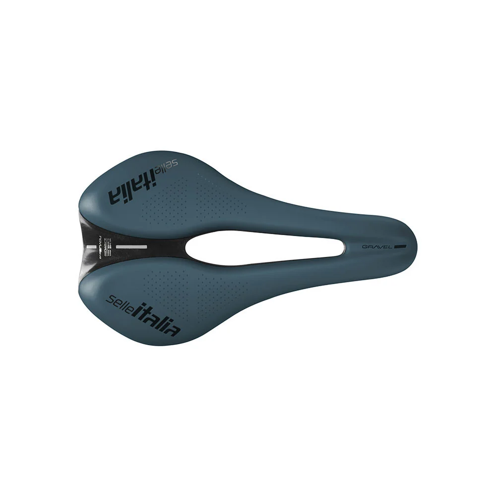 Sedlo SELLE ITALIA NOVUS BOOST EVO GRAVEL SUPERFLOW TM L Rails Manganese Blue