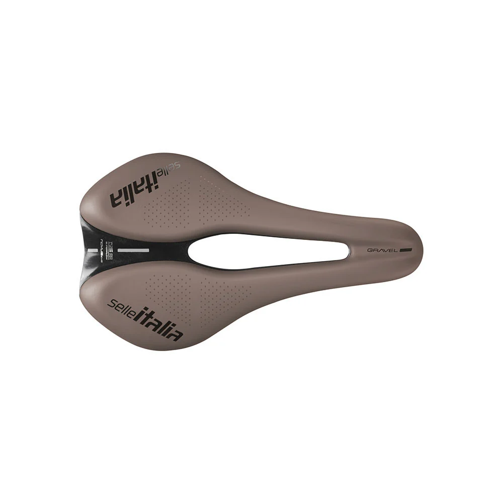 Sedlo SELLE ITALIA NOVUS BOOST EVO GRAVEL SUPERFLOW TM L Rails Manganese Brown