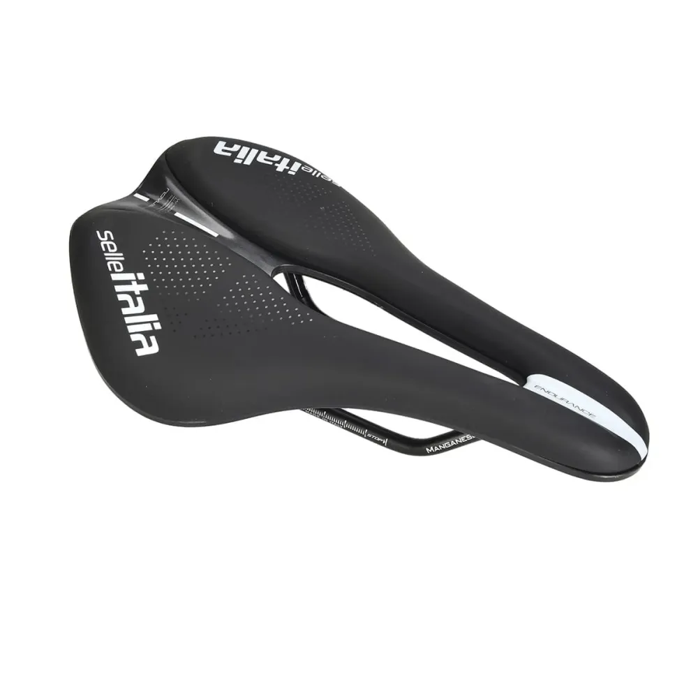 Sedlo SELLE ITALIA NOVUS BOOST SUPERFLOW EVO ENDURANCE L Rails Manganese Black