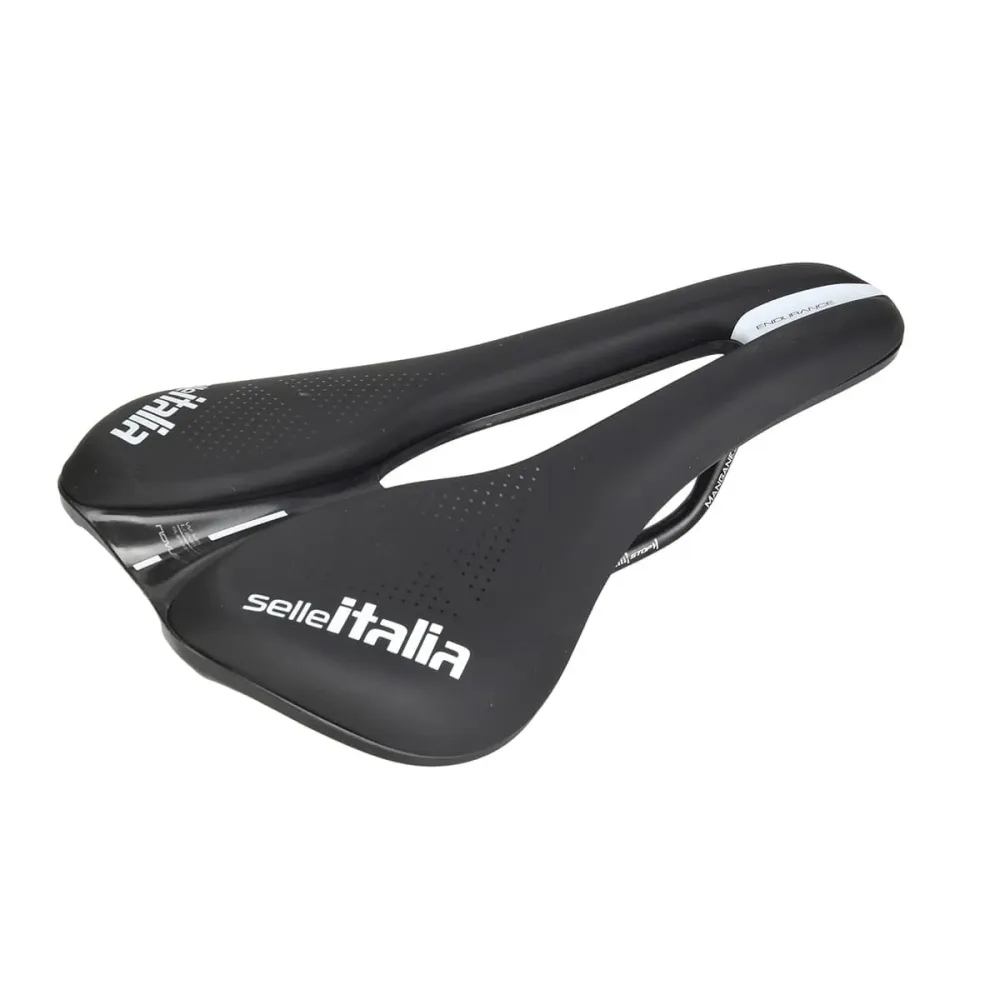 Sedlo SELLE ITALIA NOVUS BOOST SUPERFLOW EVO ENDURANCE L Rails Manganese Black