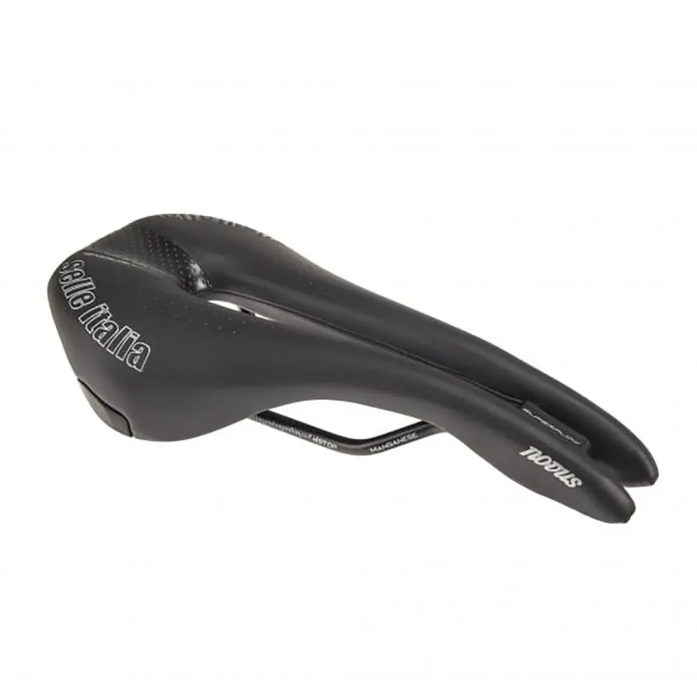 Sedlo SELLE ITALIA NOVUS ENDURANCE SUPERFLOW L Rails Manganese Black