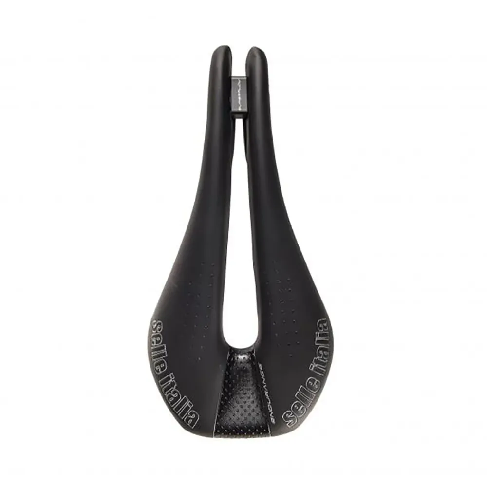 Sedlo SELLE ITALIA NOVUS ENDURANCE SUPERFLOW L Rails Manganese Black