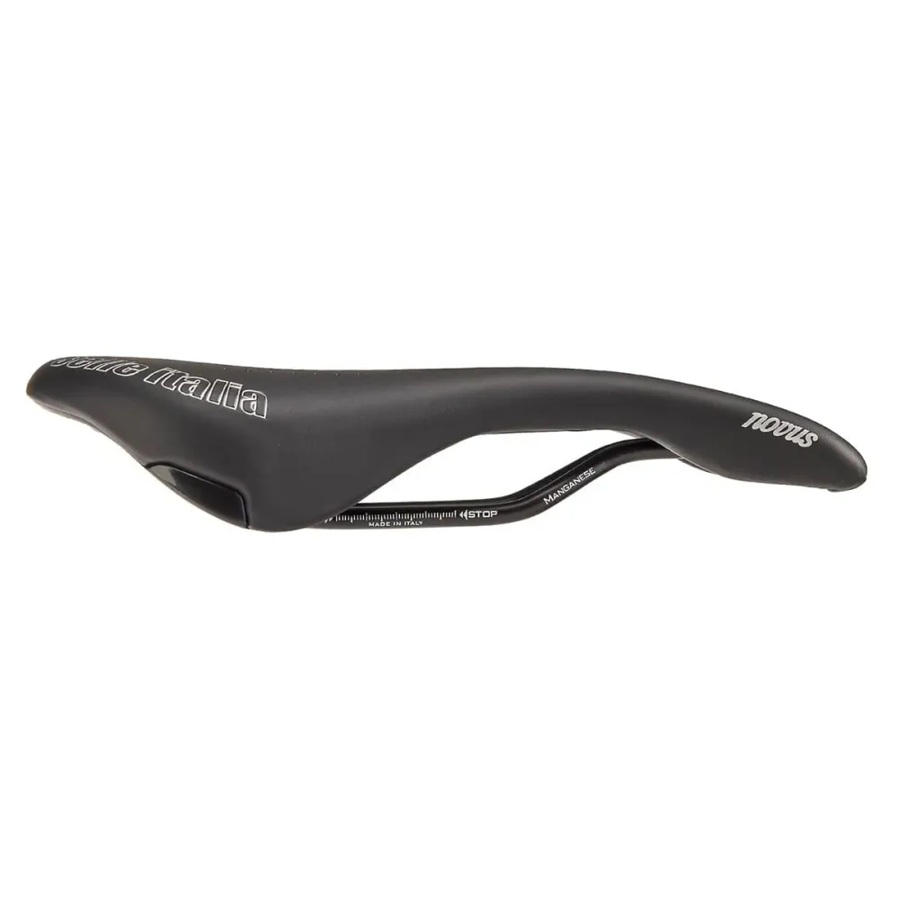 Sedlo SELLE ITALIA NOVUS SUPERFLOW ENDURANCE S Kolejnice Manganová černá