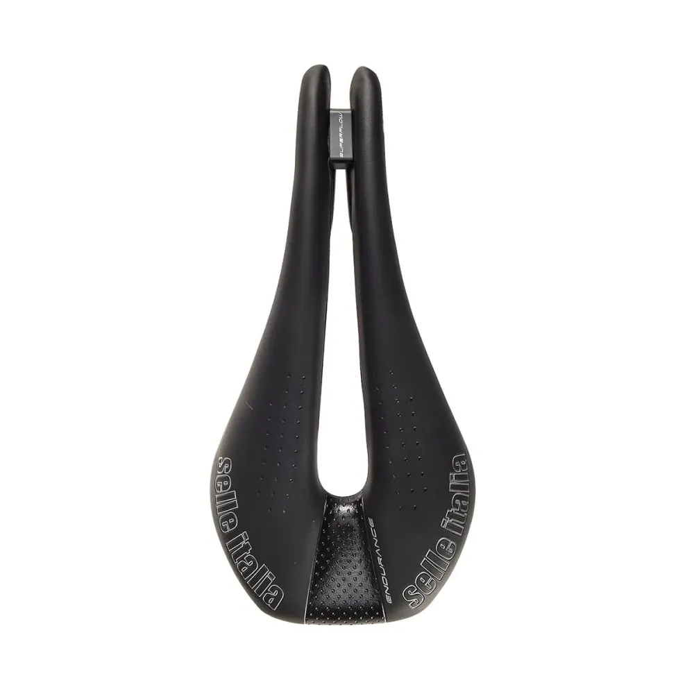 Sedlo SELLE ITALIA NOVUS SUPERFLOW ENDURANCE S Kolejnice Manganová černá