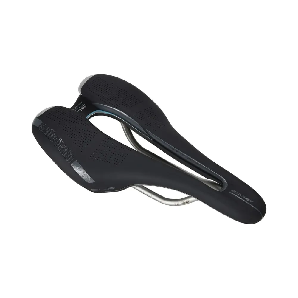 Sedlo SELLE ITALIA SLR BOOST GRAVEL SUPERFLOW S Rails Ti316 Black