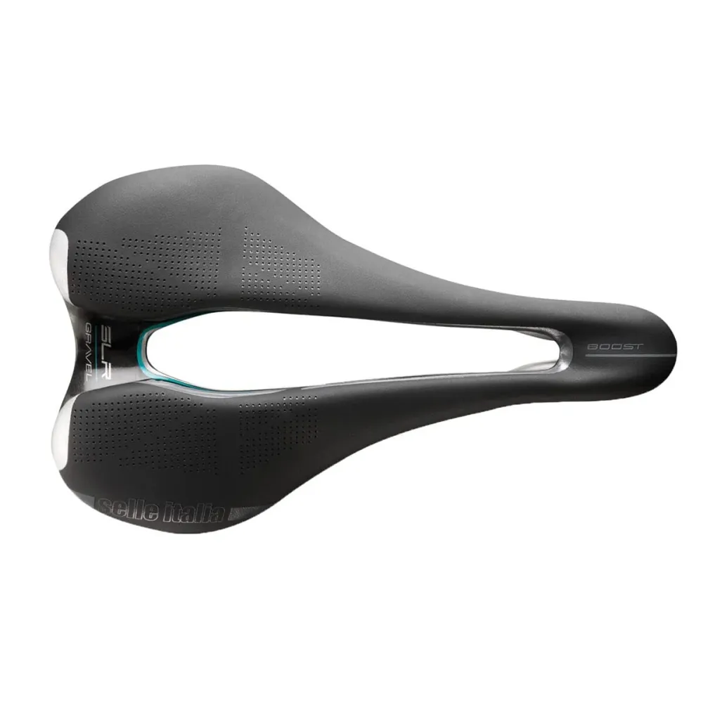 Sedlo SELLE ITALIA SLR BOOST GRAVEL SUPERFLOW L Rails Ti316 Black