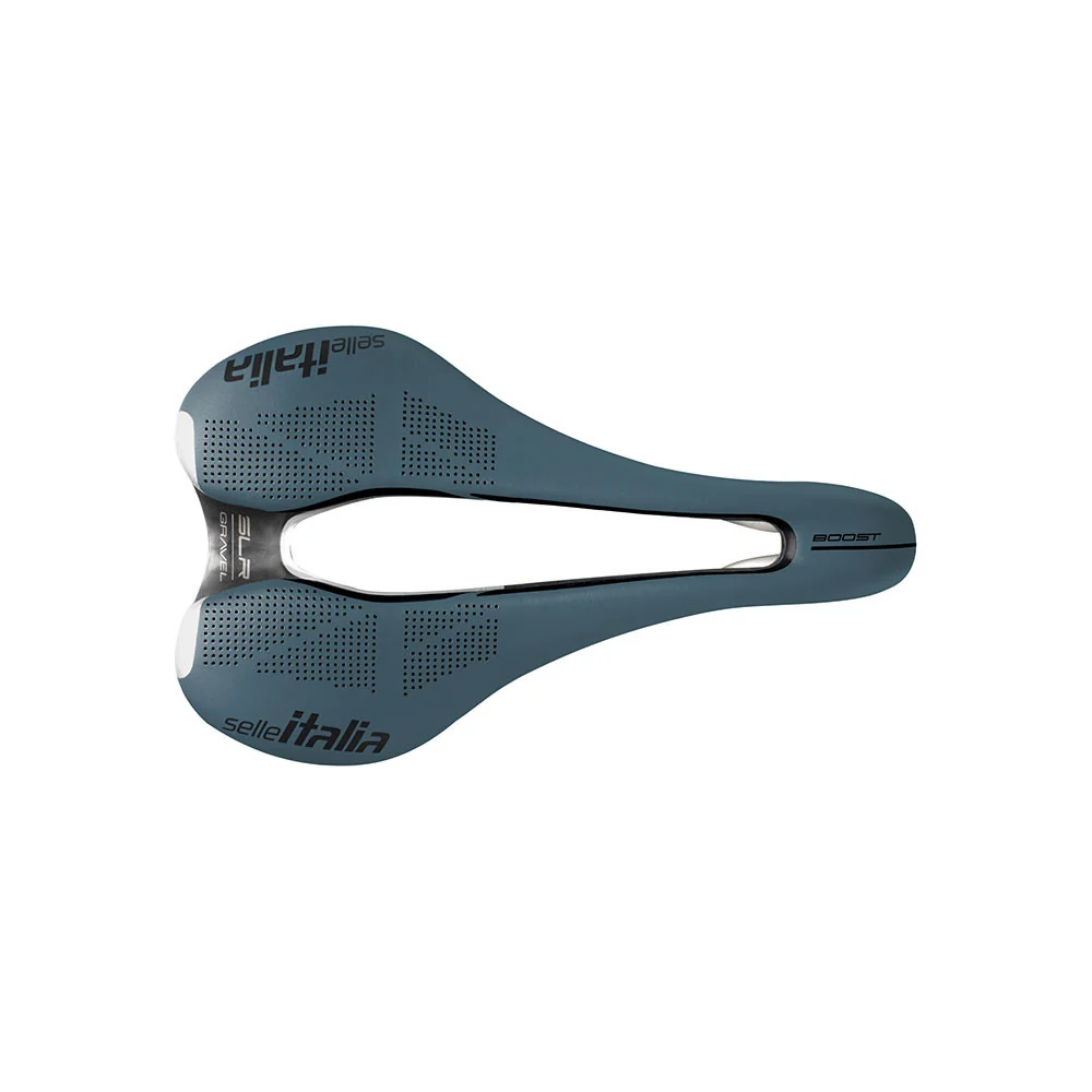 Sedlo SELLE ITALIA SLR BOOST GRAVEL SUPERFLOW S Rails TI316 Blue