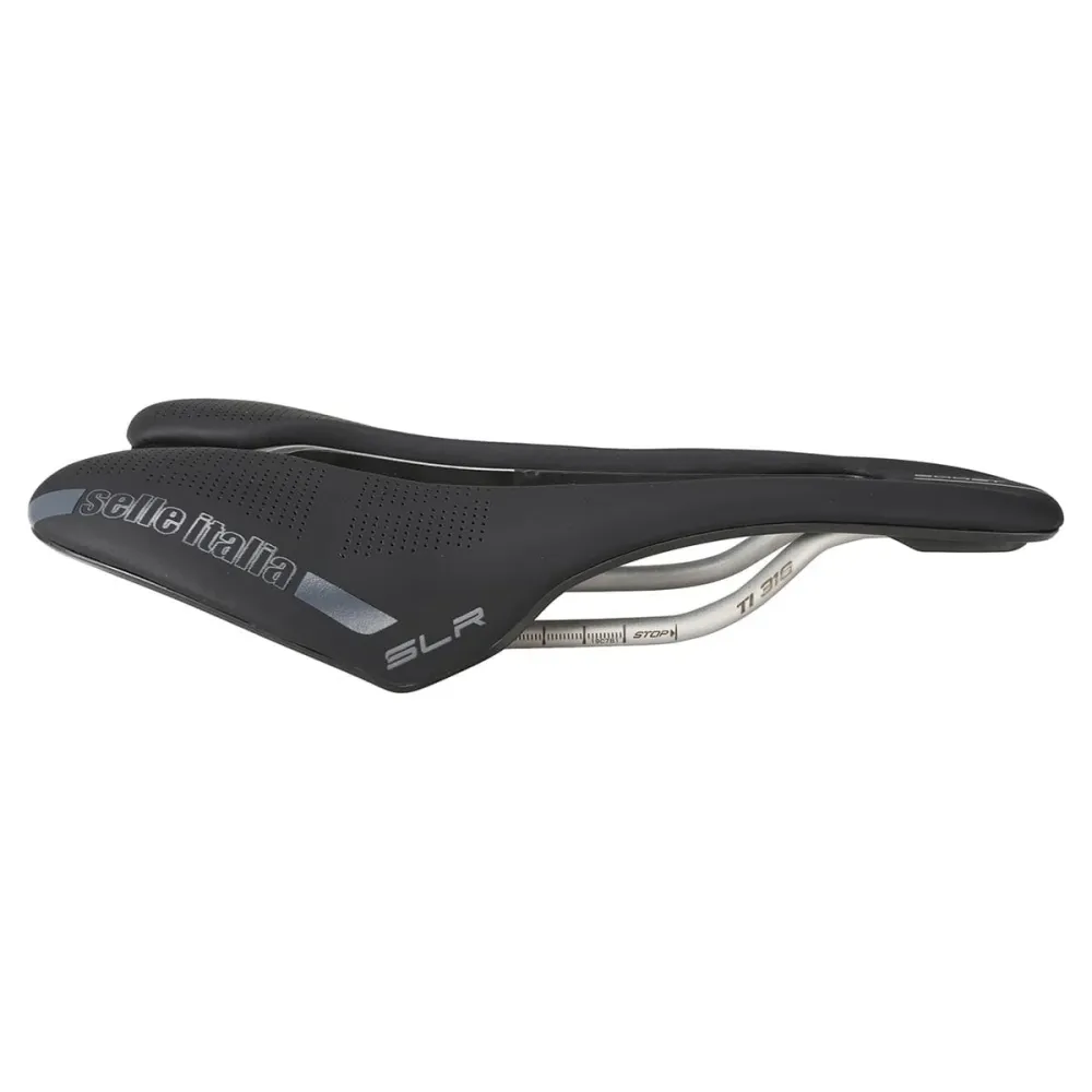 Sedlo SELLE ITALIA SLR BOOST SUPERFLOW S Rails TI316 Black