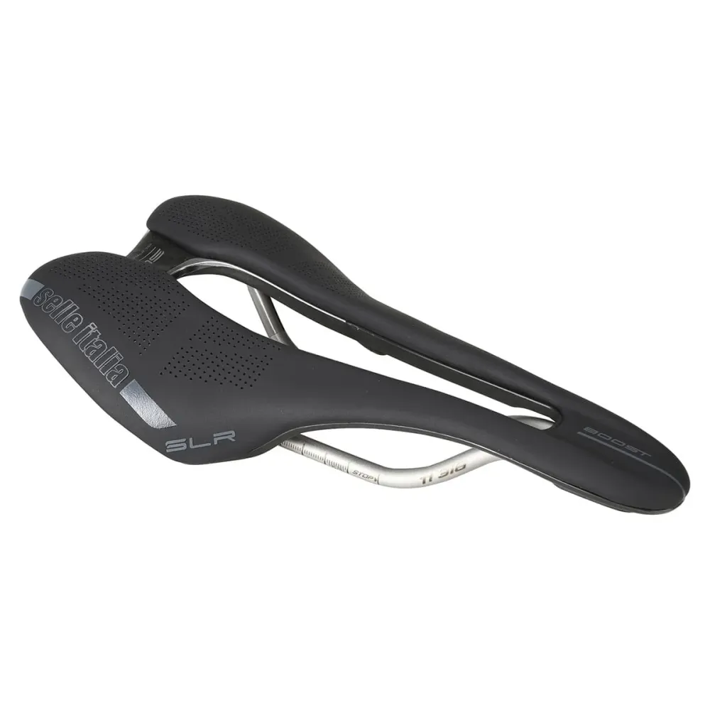 Sedlo SELLE ITALIA SLR BOOST SUPERFLOW S Rails TI316 Black