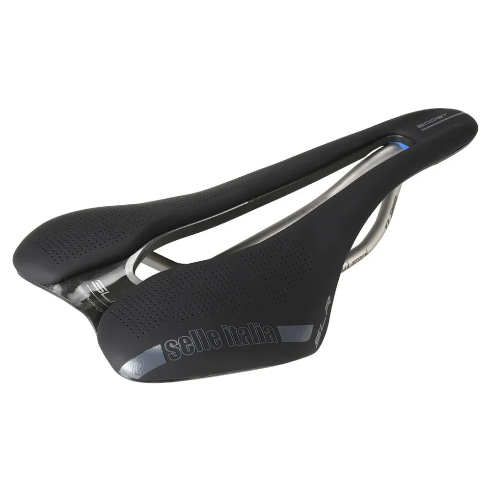 Sedlo SELLE ITALIA SLR BOOST SUPERFLOW S Rails TI316 Black