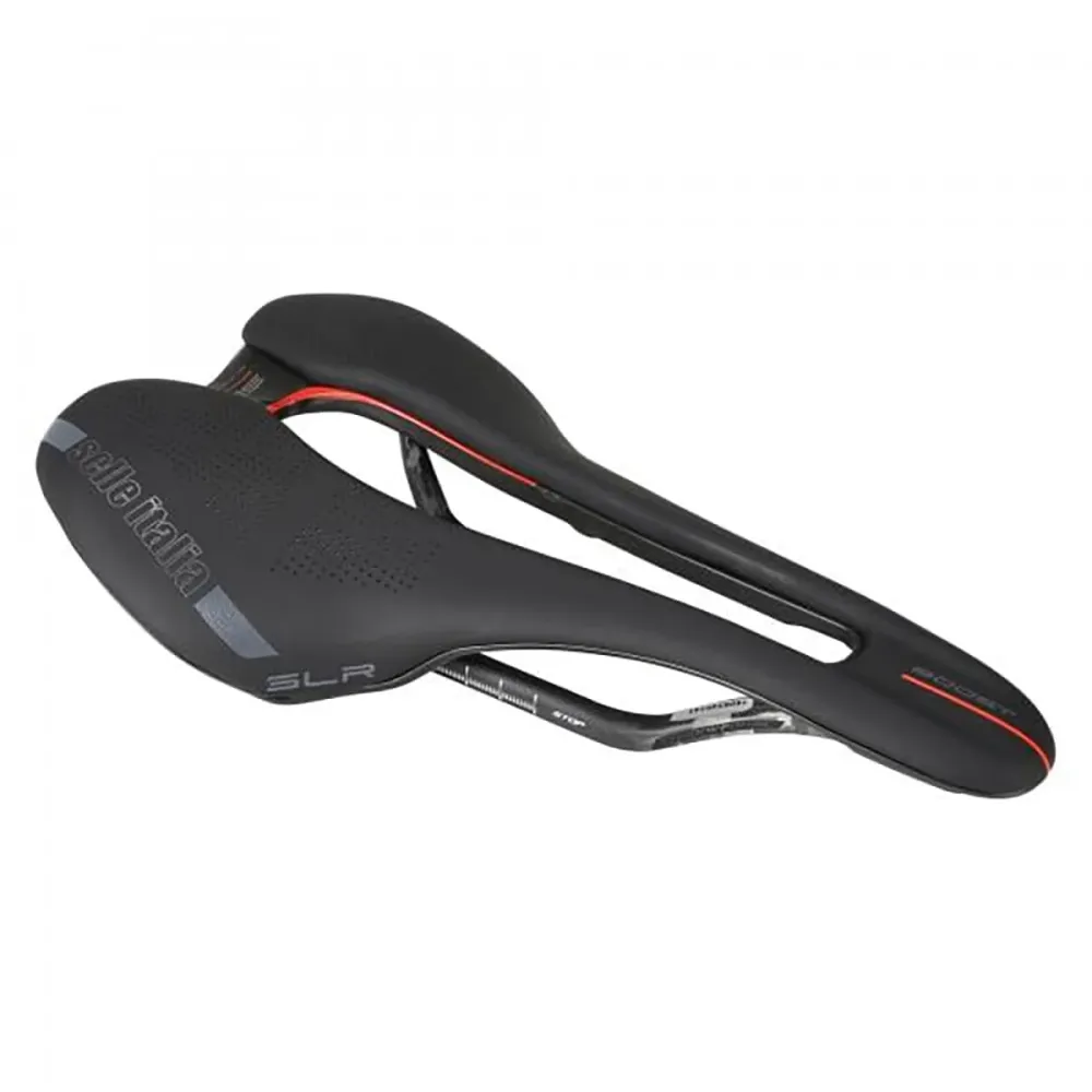 Sedlo SELLE ITALIA SLR BOOST SUPERFLOW S KIT CARBONIO CarboKeramic Rails Black