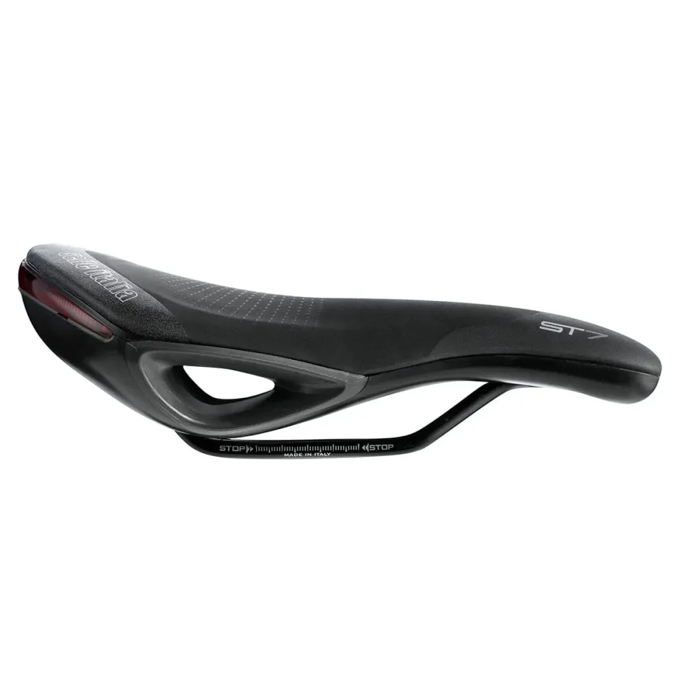 Sedlo SELLE ITALIA ST 7 Vision Superflow L Rails Fec Black/Grey
