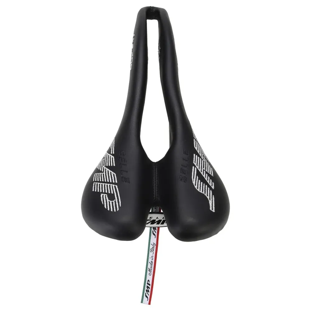 Sedlo SMP LITE 209 Šířka 139 mm Kolejnice z nerezové oceli Černá