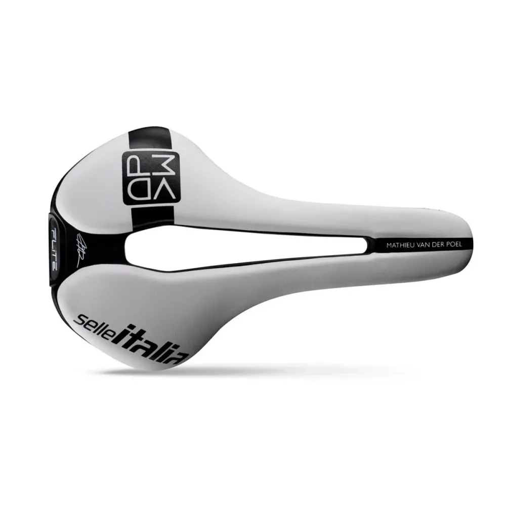 SELLE ITALIA FLITE BOOST SUPERFLOW L Carbon Rails - Mathieu VAN DER POEL Special Edition