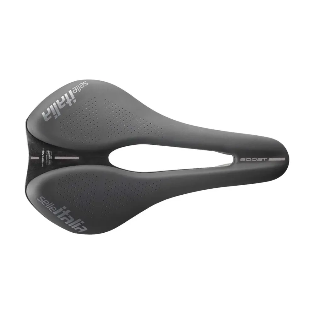 SELLE ITALIA NOVUS EVO BOOST SUPERFLOW L Rails Ti316 Black/Grey