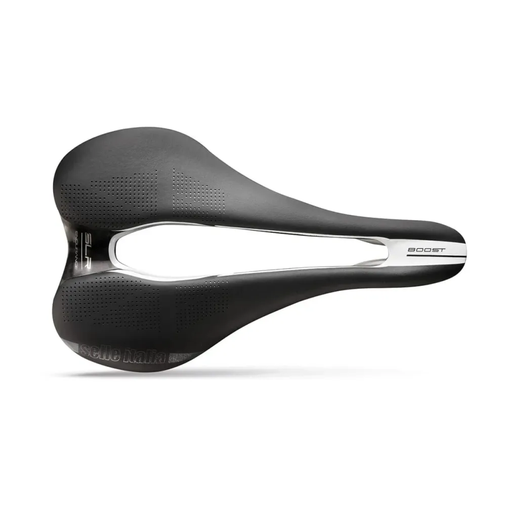 SELLE ITALIA SLR BOOST ENDURANCE SUPERFLOW S Rails Ti316 Black