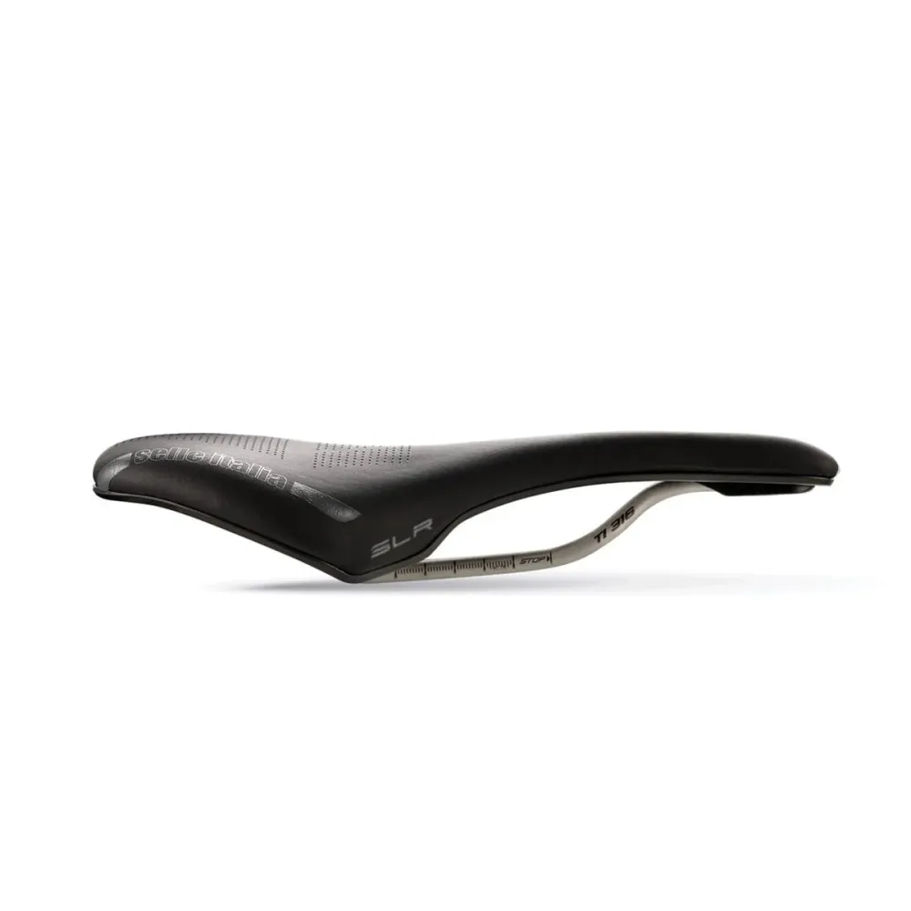 SELLE ITALIA SLR BOOST ENDURANCE SUPERFLOW S Rails Ti316 Black