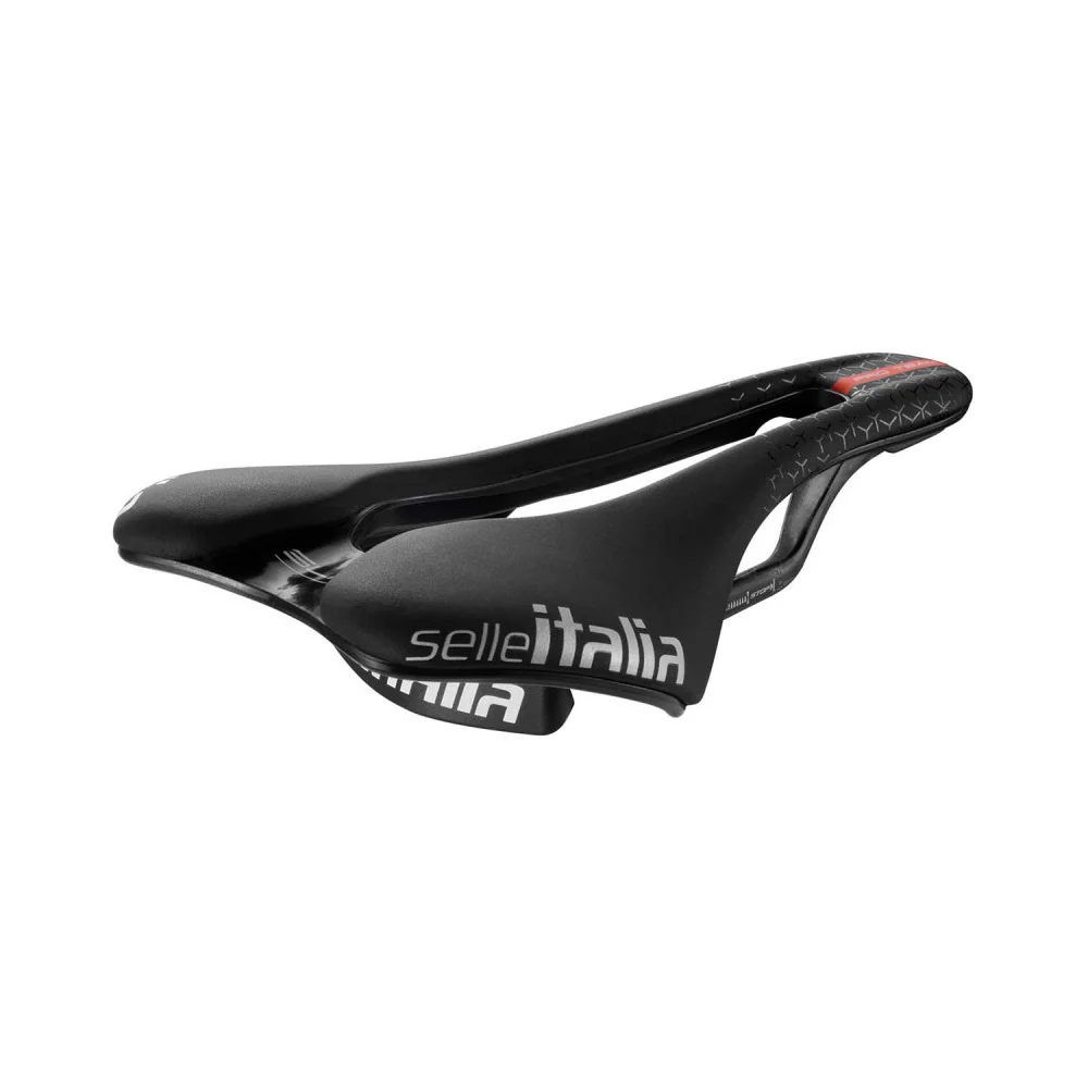 SELLE ITALIA SLR BOOST SUPERFLOW PRO TEAM 6.1 S Rails Carbon Black