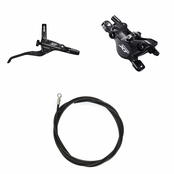 SHIMANO DEORE XT BR-M8100 / BL-T8100 zadní brzda Trekkingová tříprstová páka