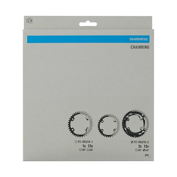 SHIMANO GRX RX610 12V 110mm venkovní řetězový kroužek