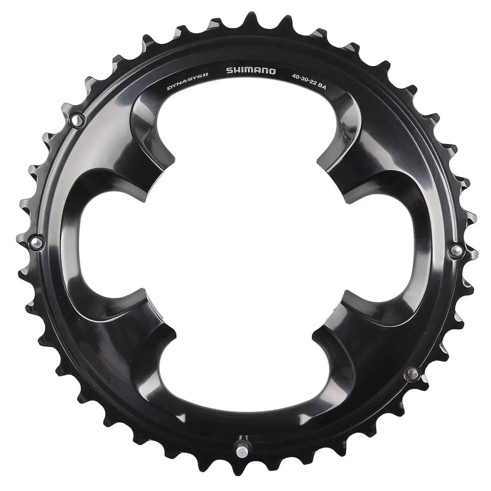 SHIMANO XT M8000 11V Trojitý řetězový kroužek se 4 otvory 96 mm vnějšího průměru