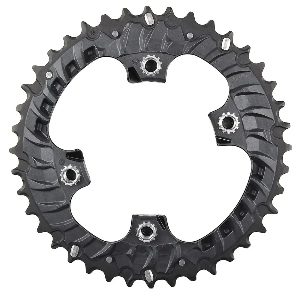 SHIMANO XT M8000 11V Trojitý řetězový kroužek se 4 otvory 96 mm vnějšího průměru
