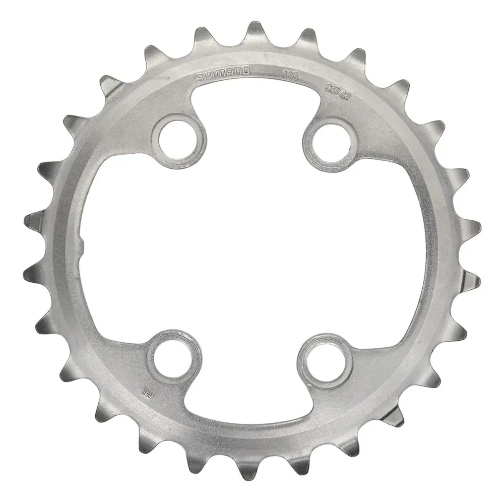 SHIMANO XTR M9000/M9020 11V Dvojitý řetězový kroužek se 4 otvory 64 mm