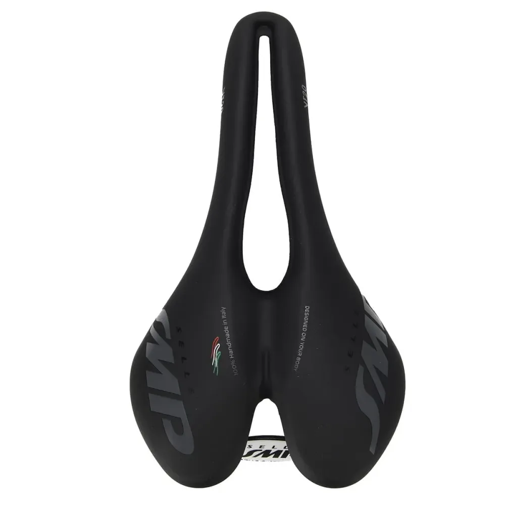 SMP VT20 Sedlo 142mm šířka Ocelové kolejnice černé